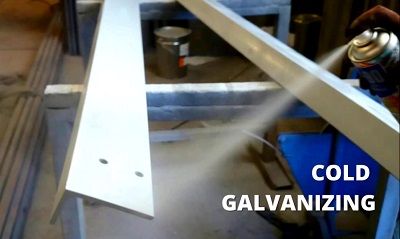 Application of Cold Galvanizing Industrial Spray Painting on Machinery
