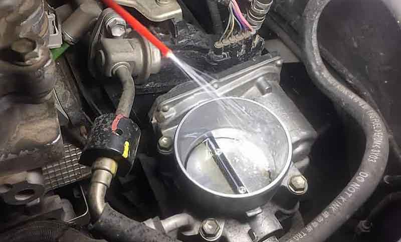 How To Use Throttle Body And Air Intake Cleaner