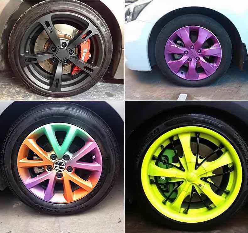 The Advantages Of Using Spray Paint To Refurbish And Change The Color Of Wheels