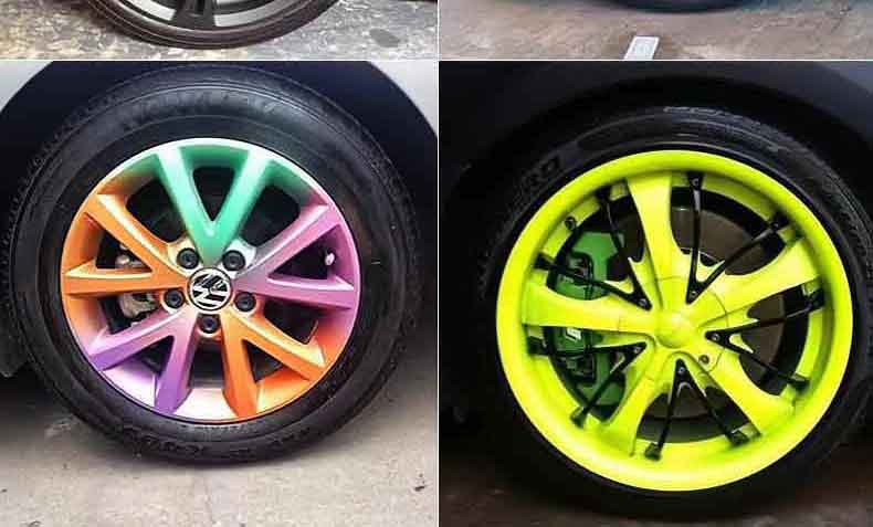 The Advantages Of Using Spray Paint To Refurbish And Change The Color Of Wheels