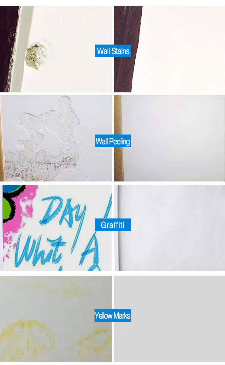 Application of the DIY Wall Repair Spray Paint