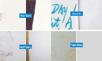 Application of the DIY Wall Repair Spray Paint