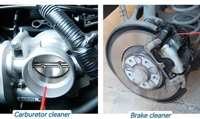 What's The Difference Between Brake Cleaner And Carb Cleaner